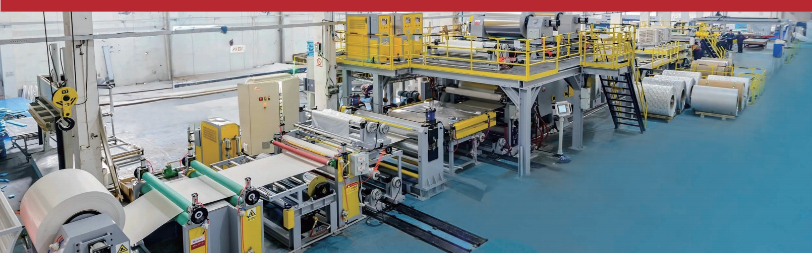 Línea de producción de panel compuesto de núcleo de aluminio 3D