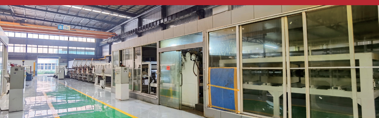Línea de producción de recubrimiento de color de aluminio de aire acondicionado