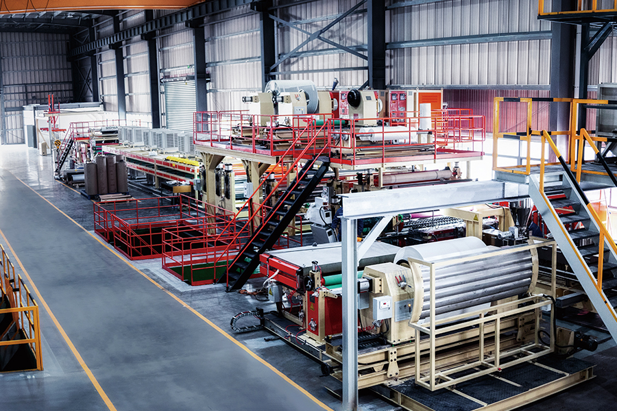 Línea de producción de panel compuesto de aluminio (ACP)